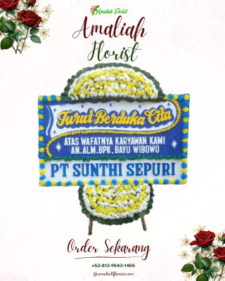 Papan Bunga Duka di Sajad