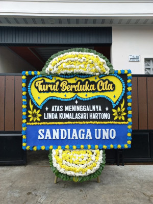 Papan Bunga Duka di Sajad